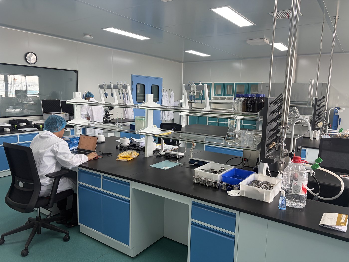 Quality · On-site laboratory